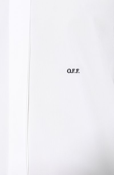 Хлопковая рубашка OFF-WHITE, арт. 0WGA031R197440740110, фото 5