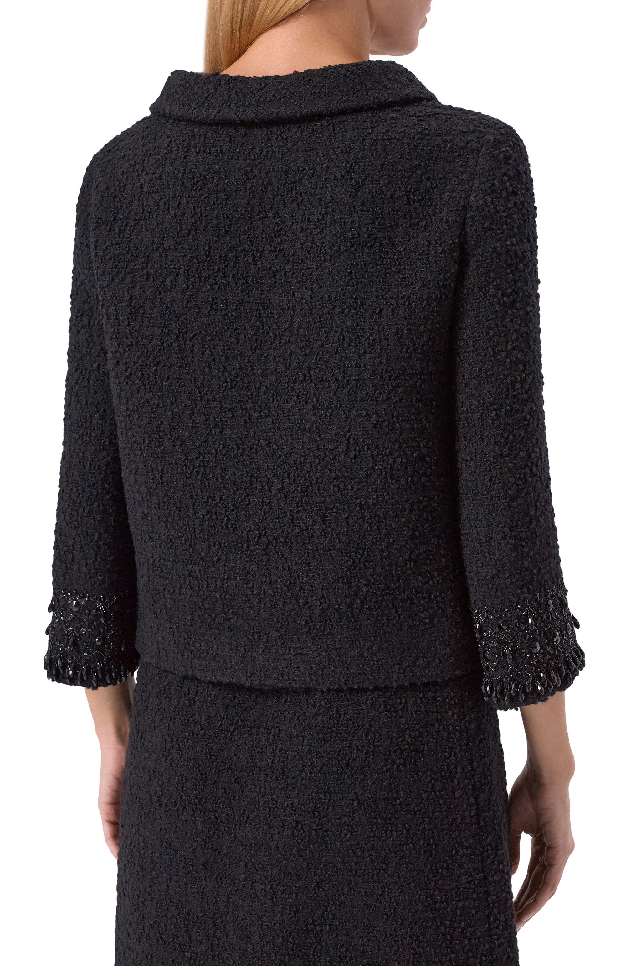 Твидовый жакет VALENTINO, арт. 8B3CE3YP/9VM, фото 4