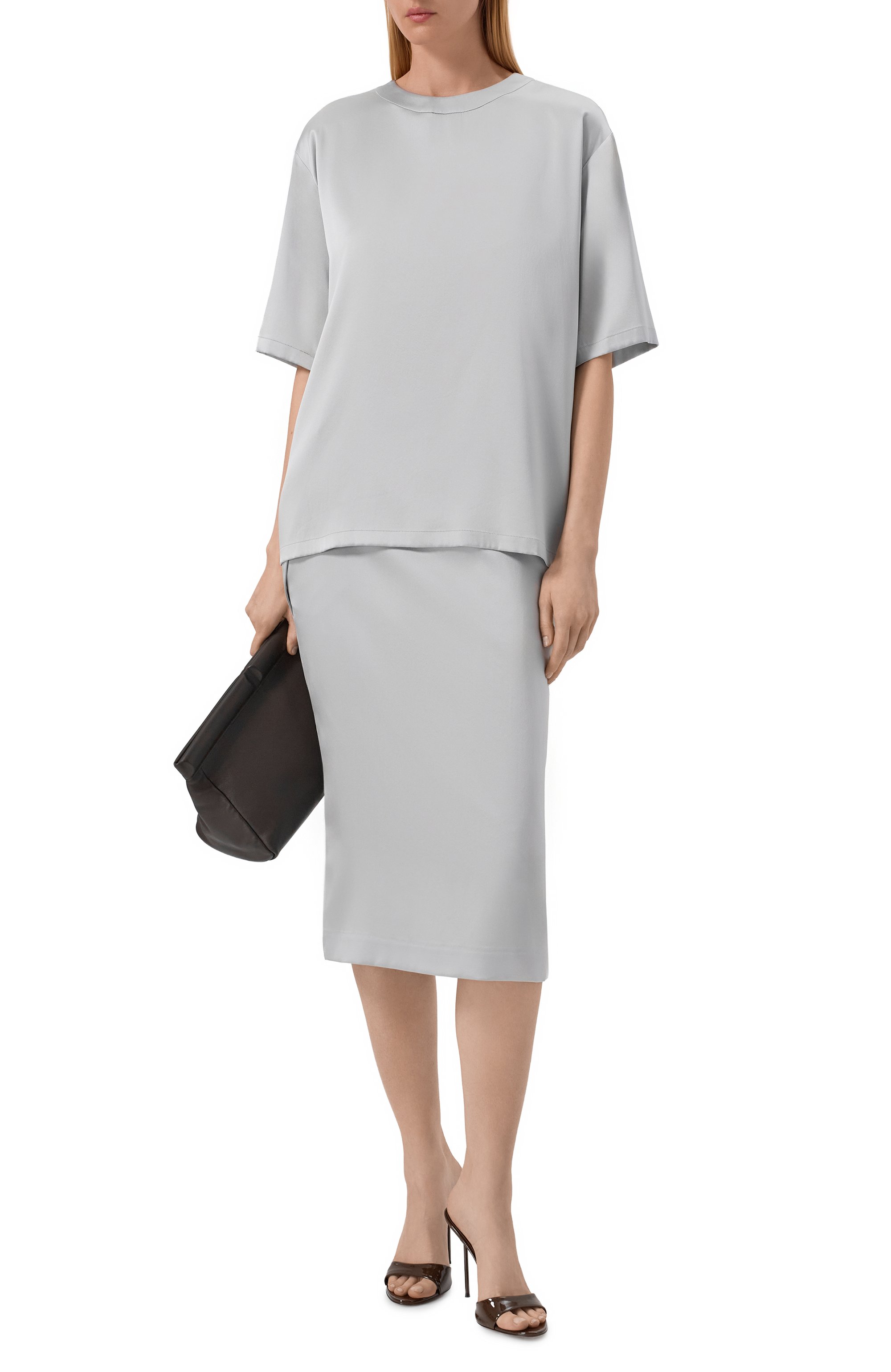 Атласный топ GOOROO, арт. BL011-2000-903-SS24, фото 2