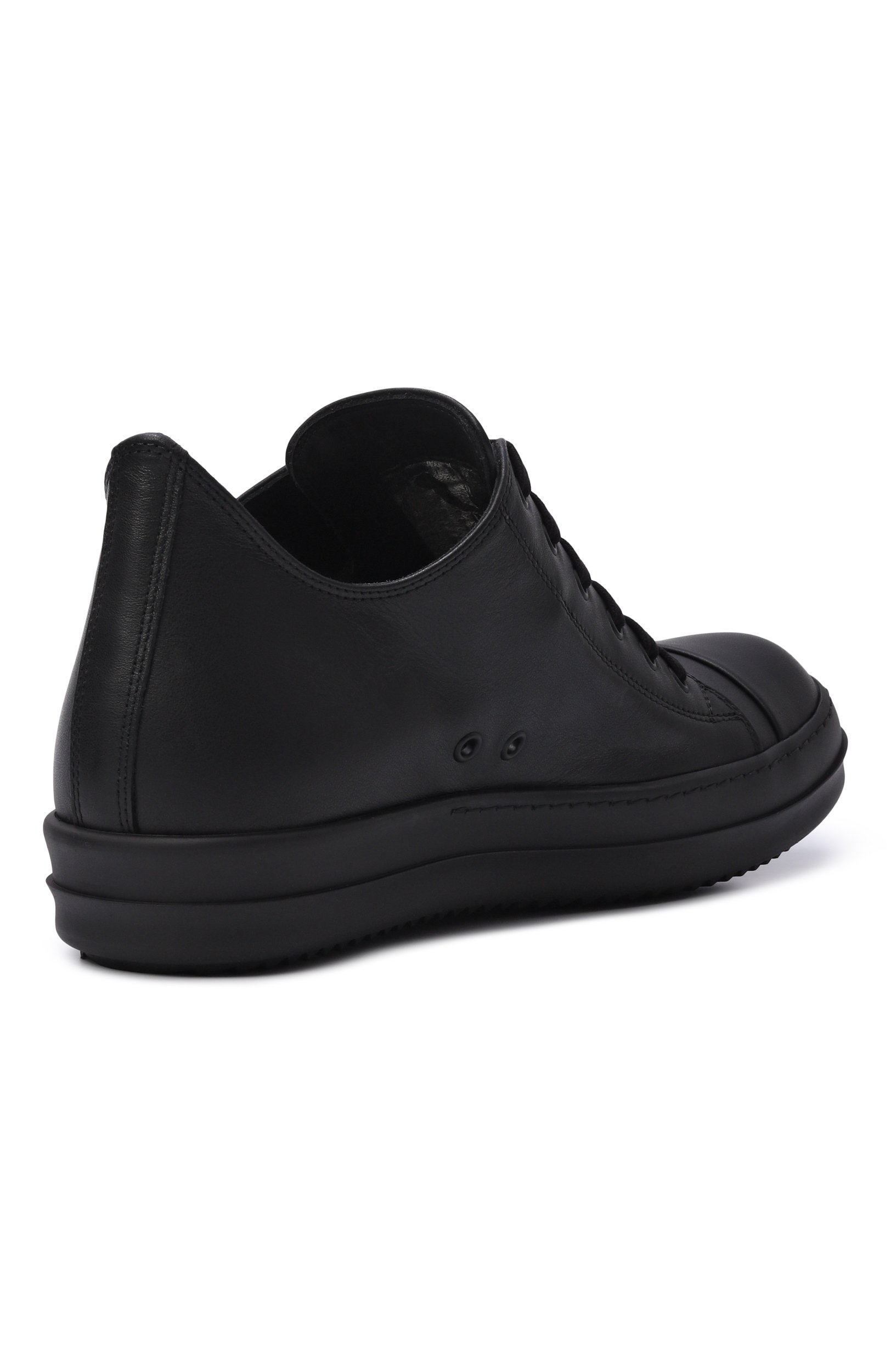 Кожаные кеды tower low RICK OWENS, арт. RU02F4891/LC0, фото 4