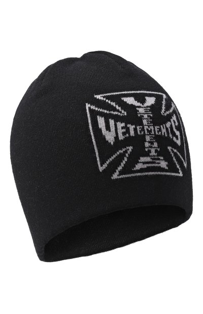 Мужская шерстяная шапка VETEMENTS, арт. UE76BN307B/2901 KNIT