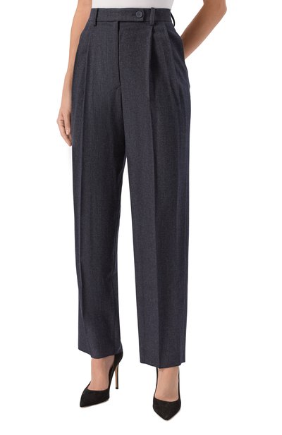 Брюки из вискозы и шерсти EMPORIO ARMANI, арт. EW001516/AF14733, фото 3