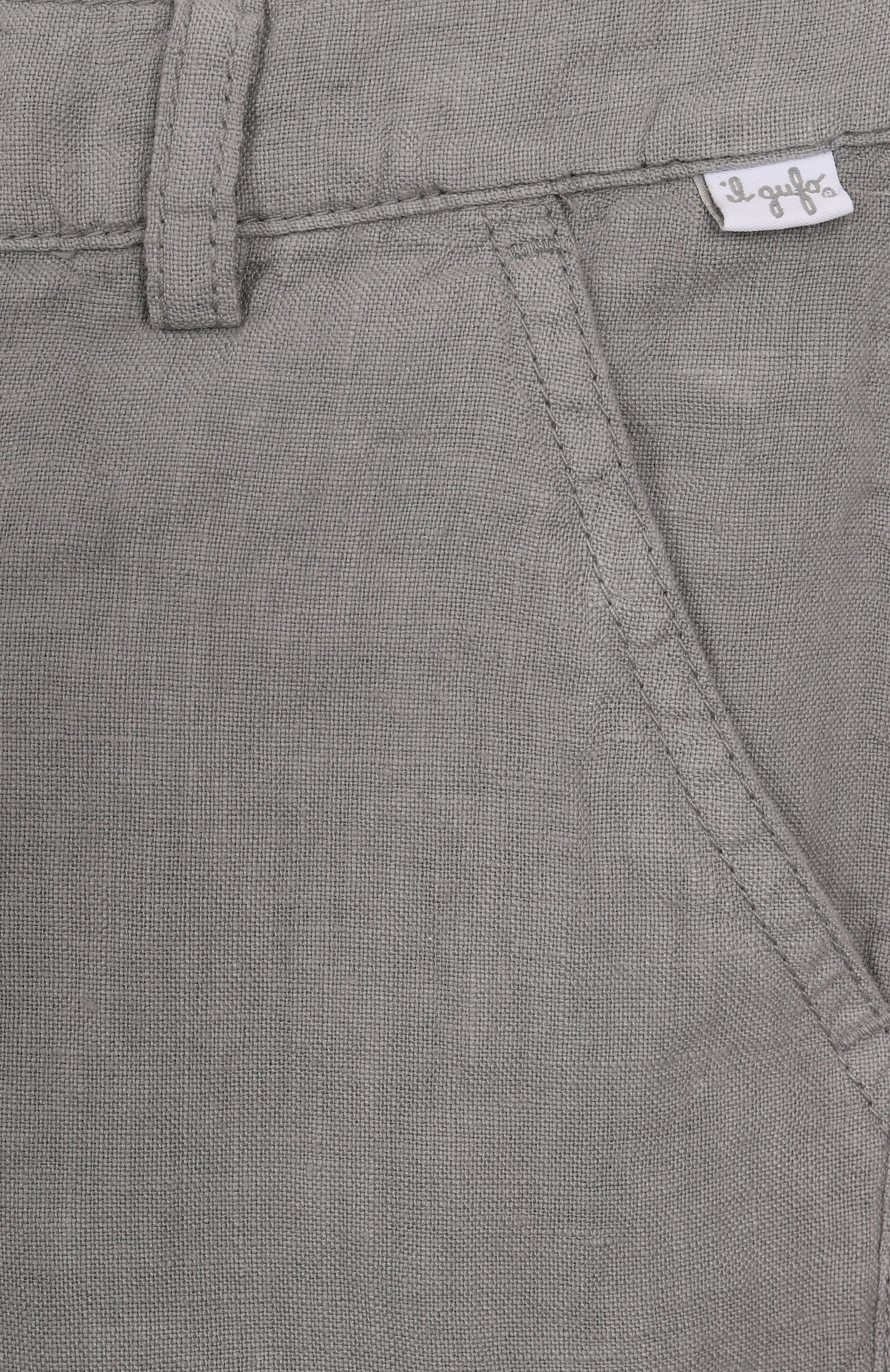 Льняные шорты IL GUFO, арт. P25PB069L6009/5A-8A, фото 3