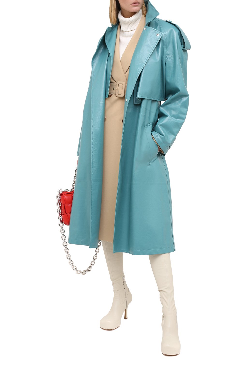 Кожаные ботфорты bv bold BOTTEGA VENETA, арт. 630168/VBP40, фото 2