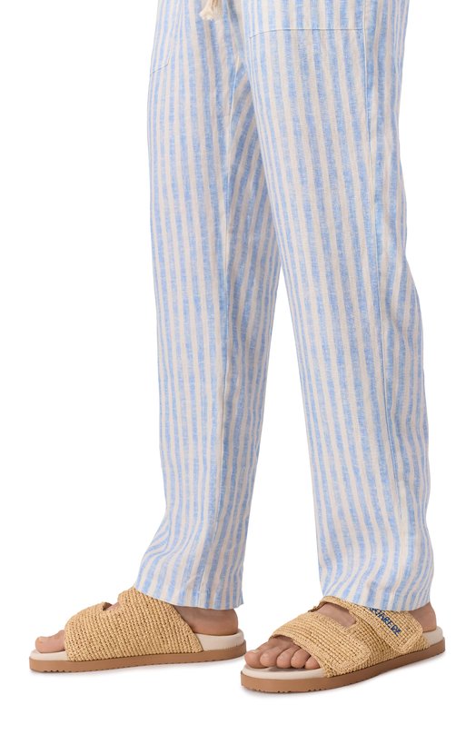Шлепанцы Summer Lovers из рафии Dsquared2 FSM0083 Бежевый  FSM0083 Фото 3