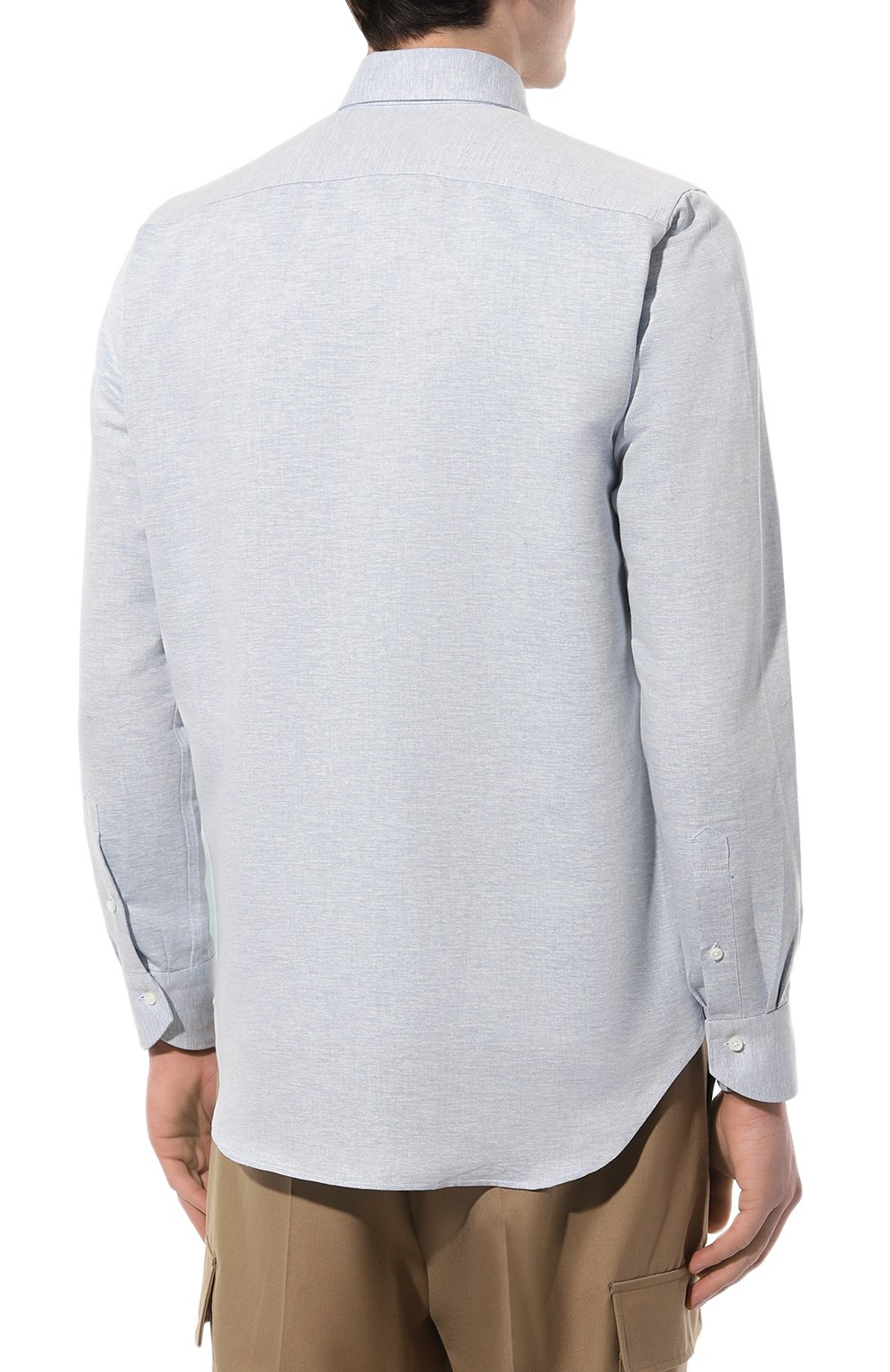 Рубашка изо льна и хлопка CANALI, арт. 7A1/GD03158, фото 4