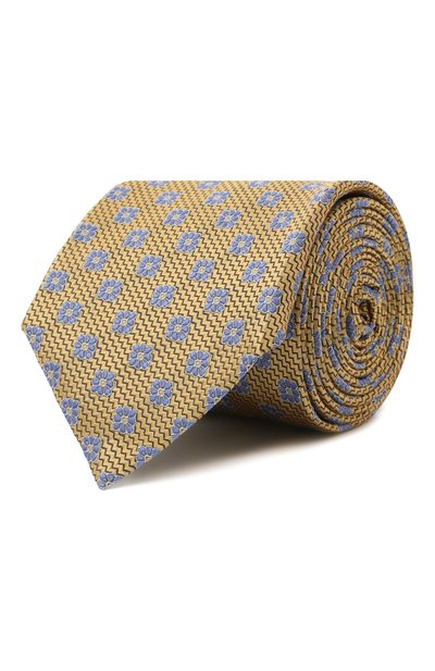 Мужской шелковый галстук CANALI, арт. 18/HJ03464