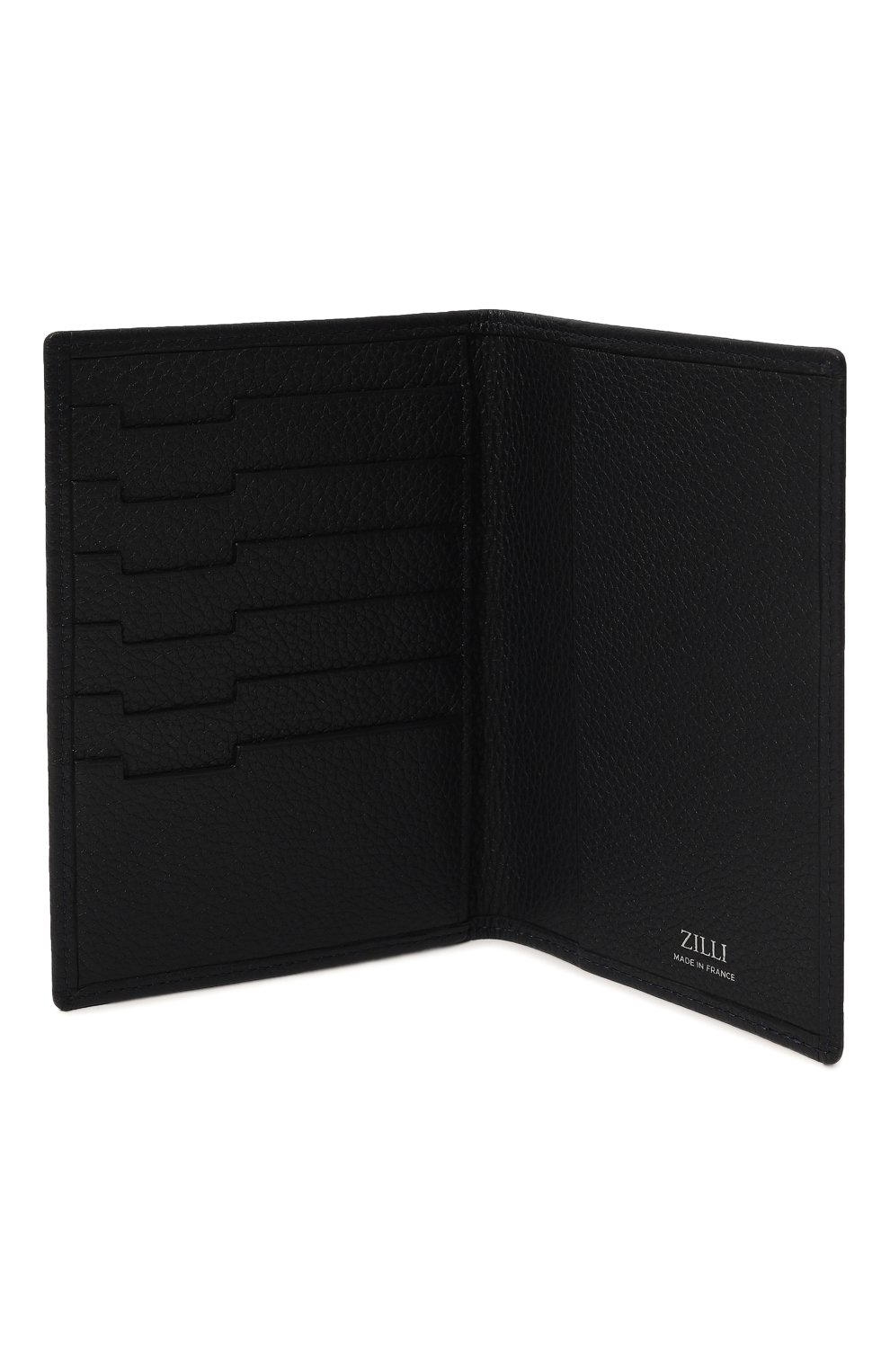 Кожаная обложка для паспорта ZILLI, арт. MJL-0WP05-19900/0005, фото 3