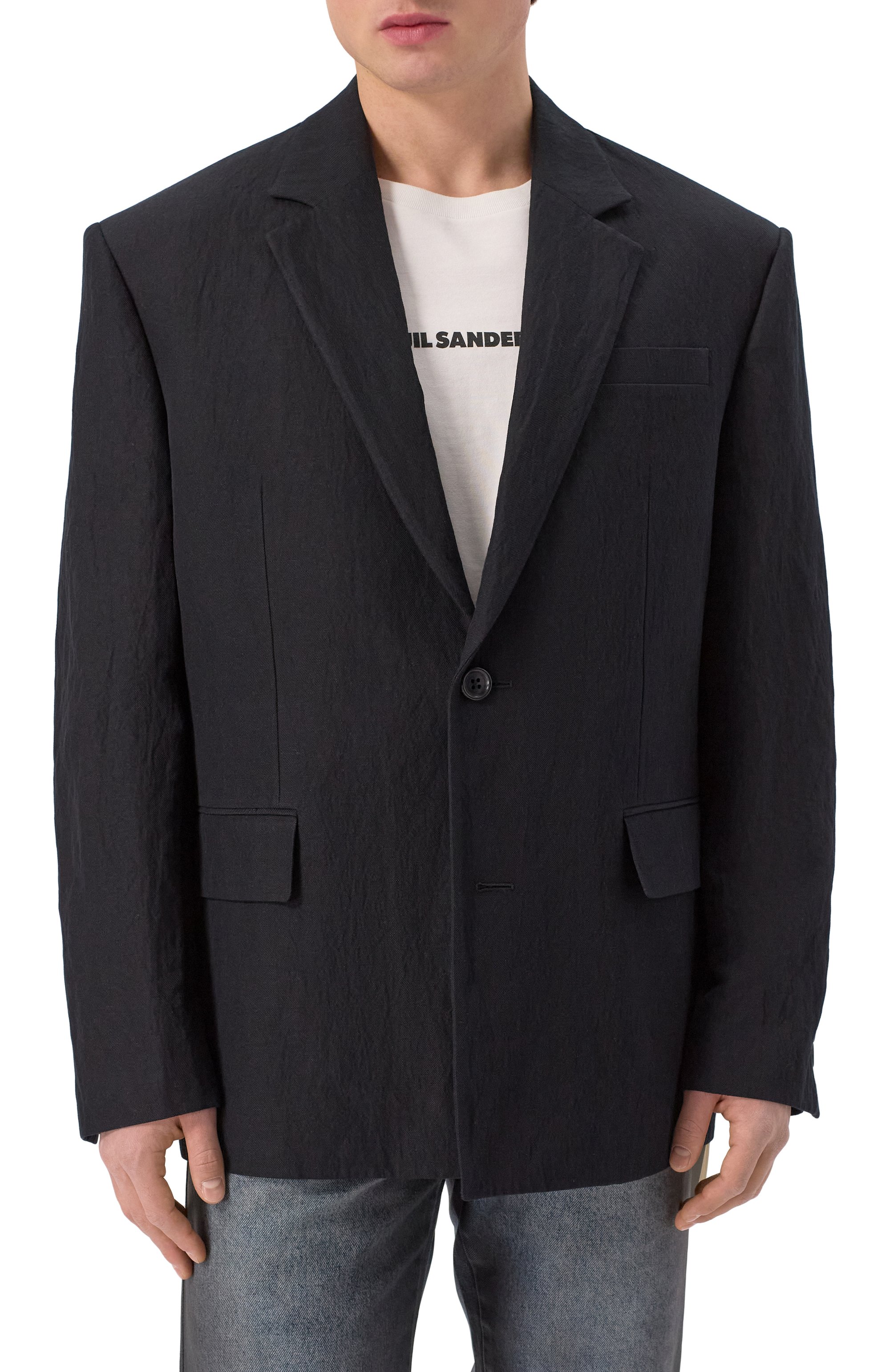 Пиджак из хлопка и льна JUUN.J, арт. JC5511P325, фото 4