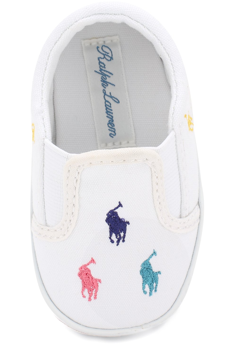 Текстильные пинетки POLO RALPH LAUREN, арт. BAL HARB0UR REPEAT, фото 4