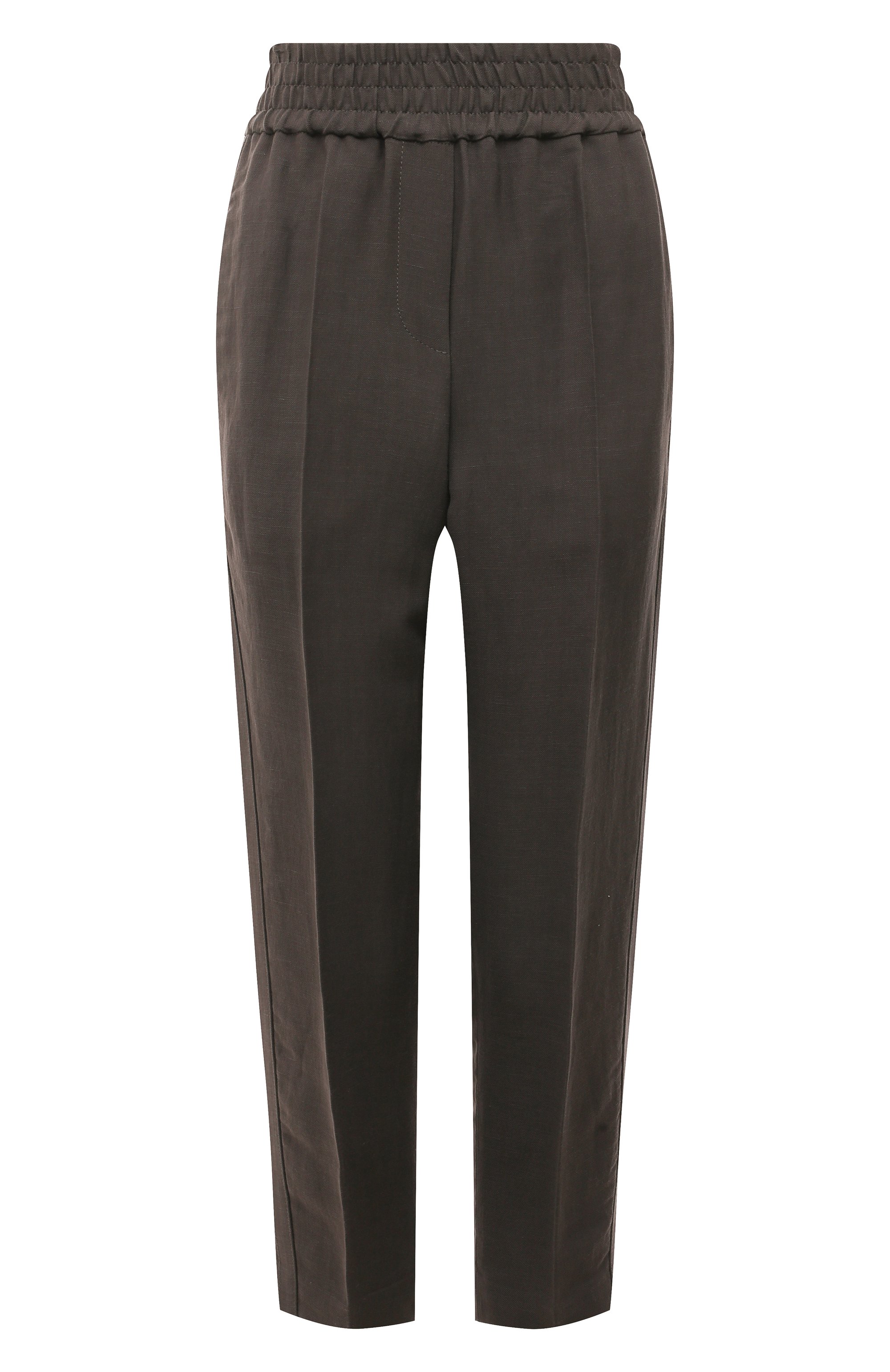 Брюки из вискозы и льна BRUNELLO CUCINELLI, арт. MH126B1071, фото 1