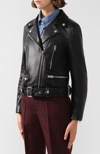 Кожаная куртка ACNE STUDIOS, арт. 1AZ166, фото 3