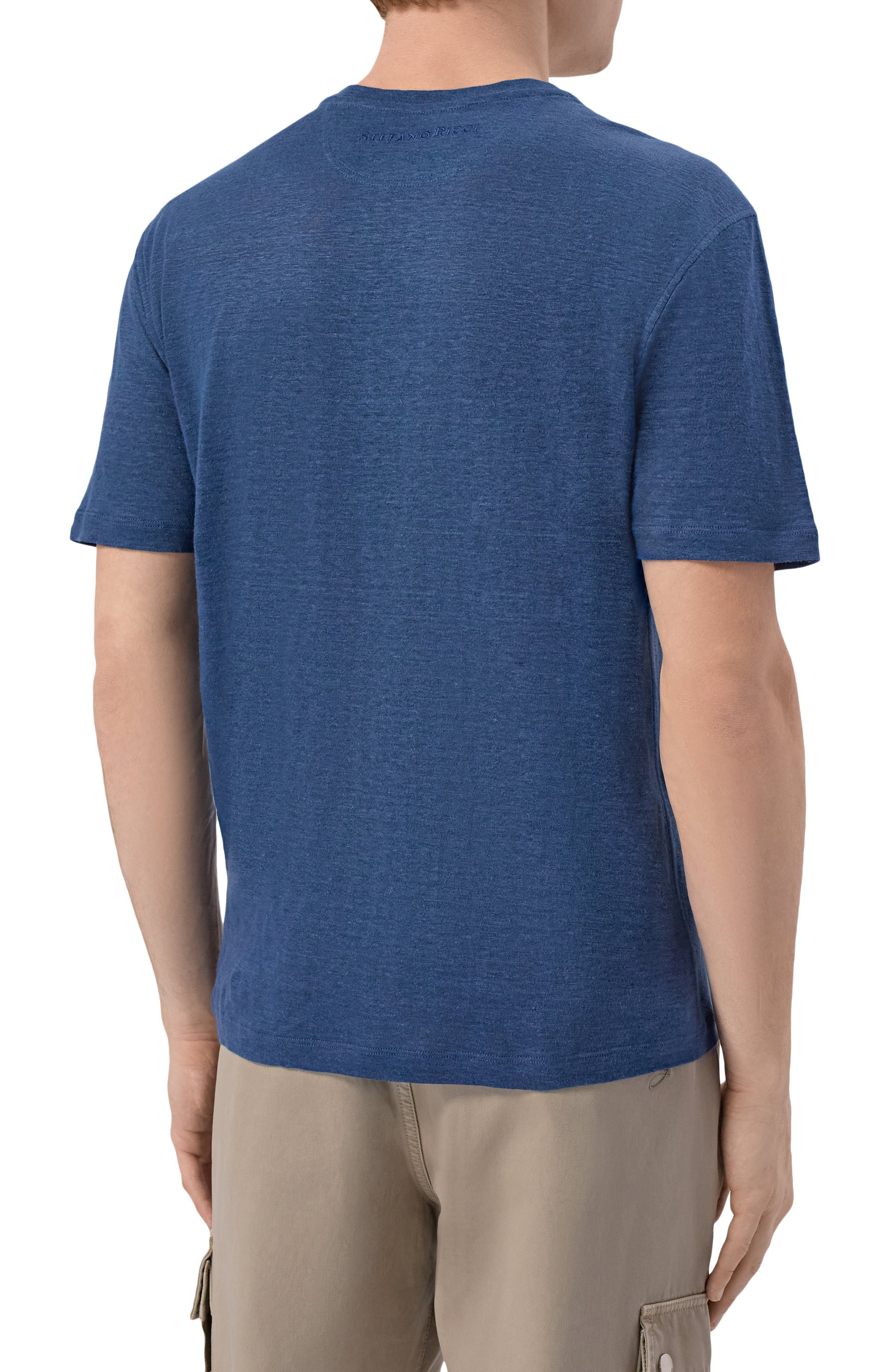 Льняная футболка STEFANO RICCI, арт. MNH5104070/LN, фото 4