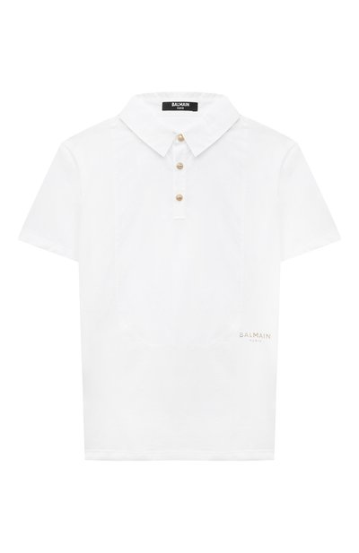 Хлопковое поло BALMAIN, арт. BU8R11