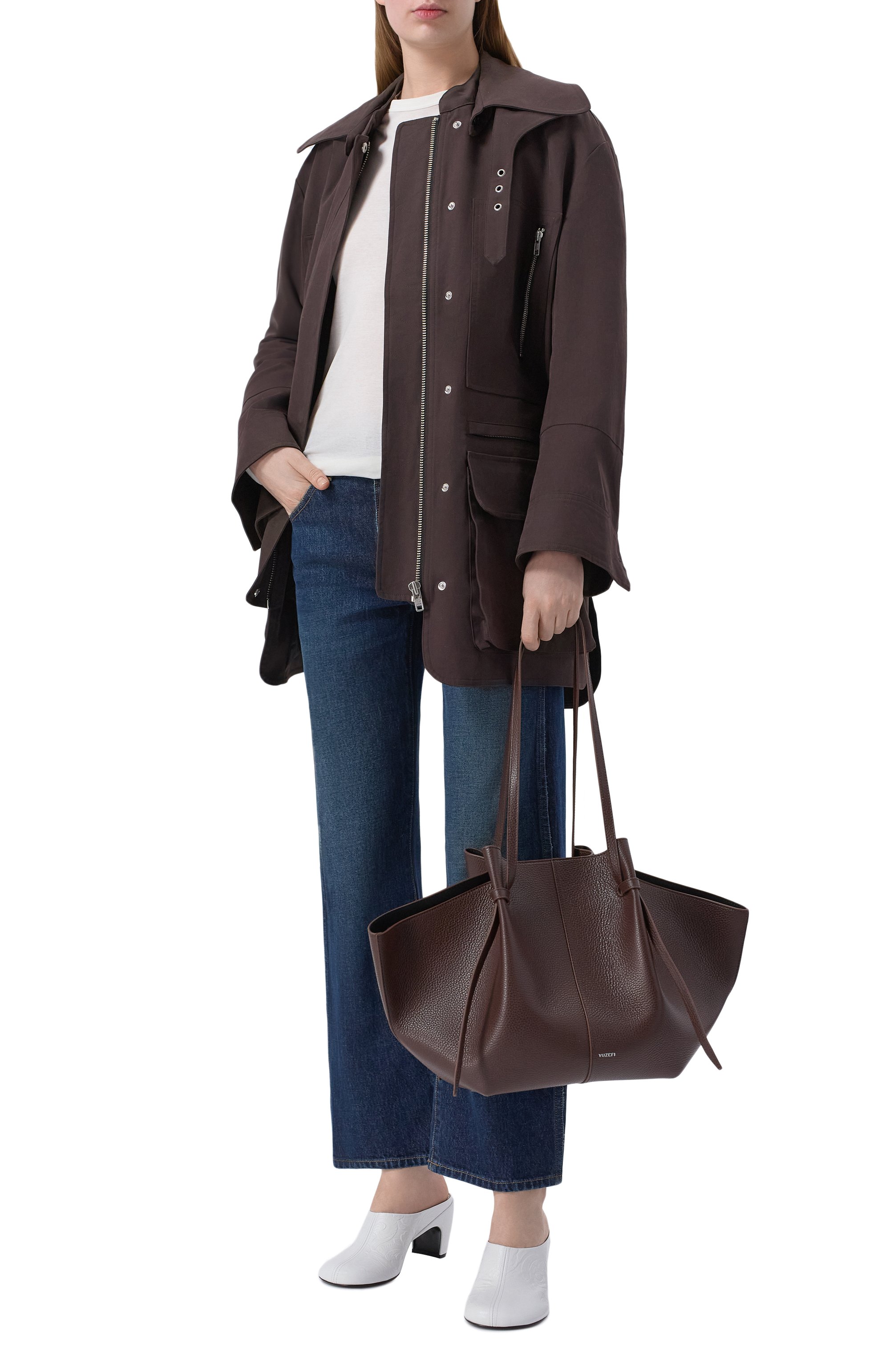 Сумка-тоут mochi large YUZEFI, арт. LARGE M0CHI/PEBBLE GRAIN LEATHER, фото 3