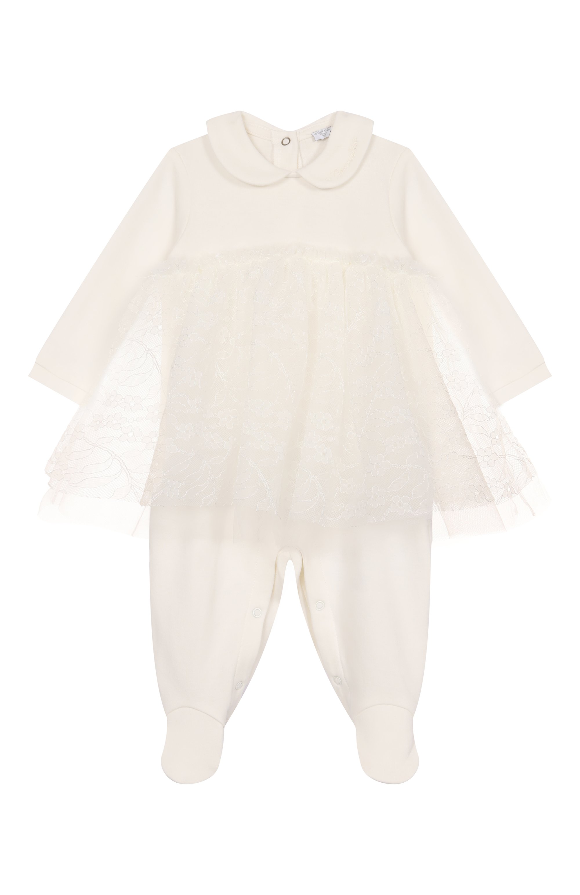 Хлопковый комбинезон MONNALISA, арт. 35F205, фото 1