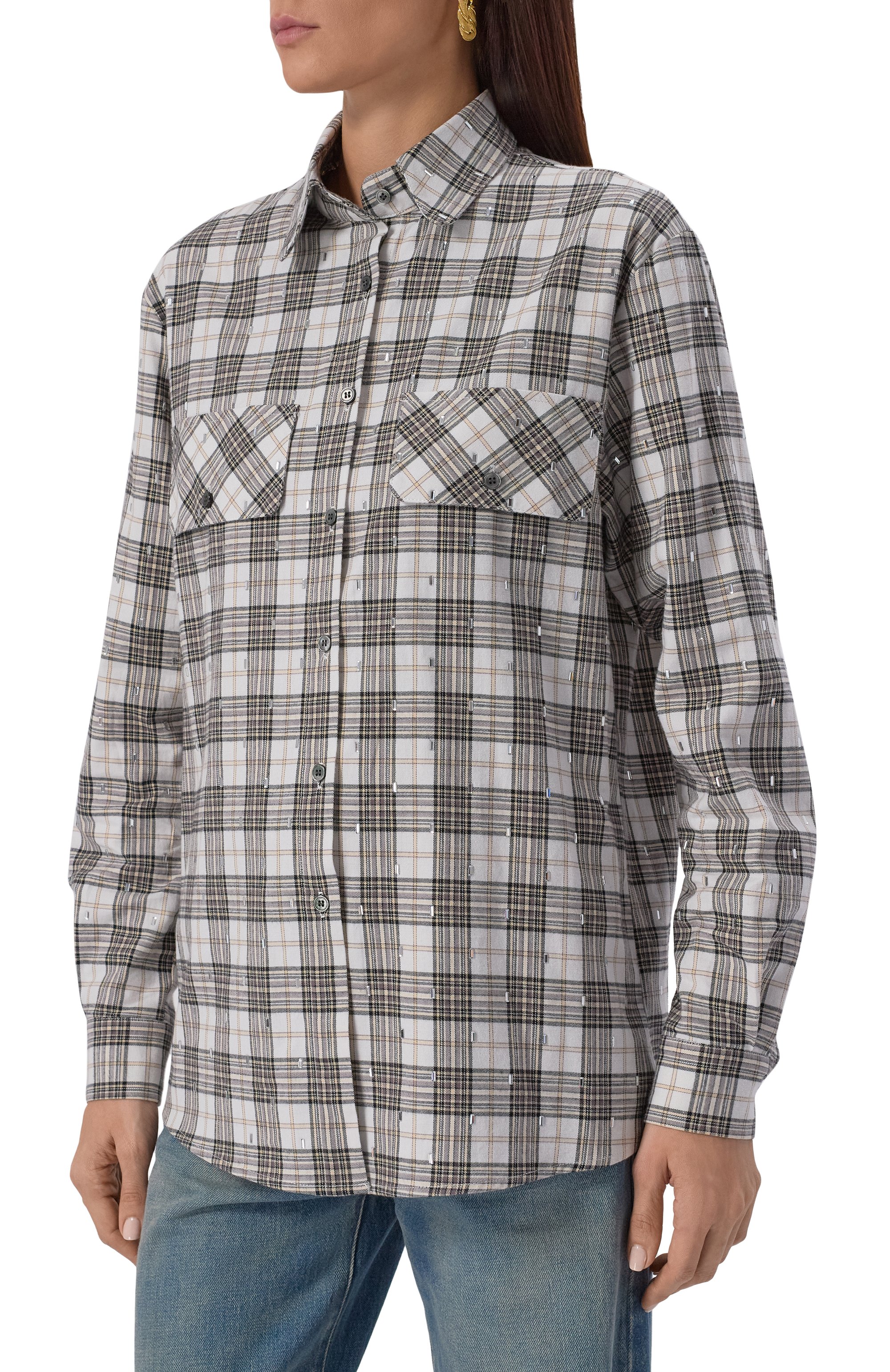 Хлопковая рубашка SEVEN LAB, арт. СBC.LK.9635.703, фото 3