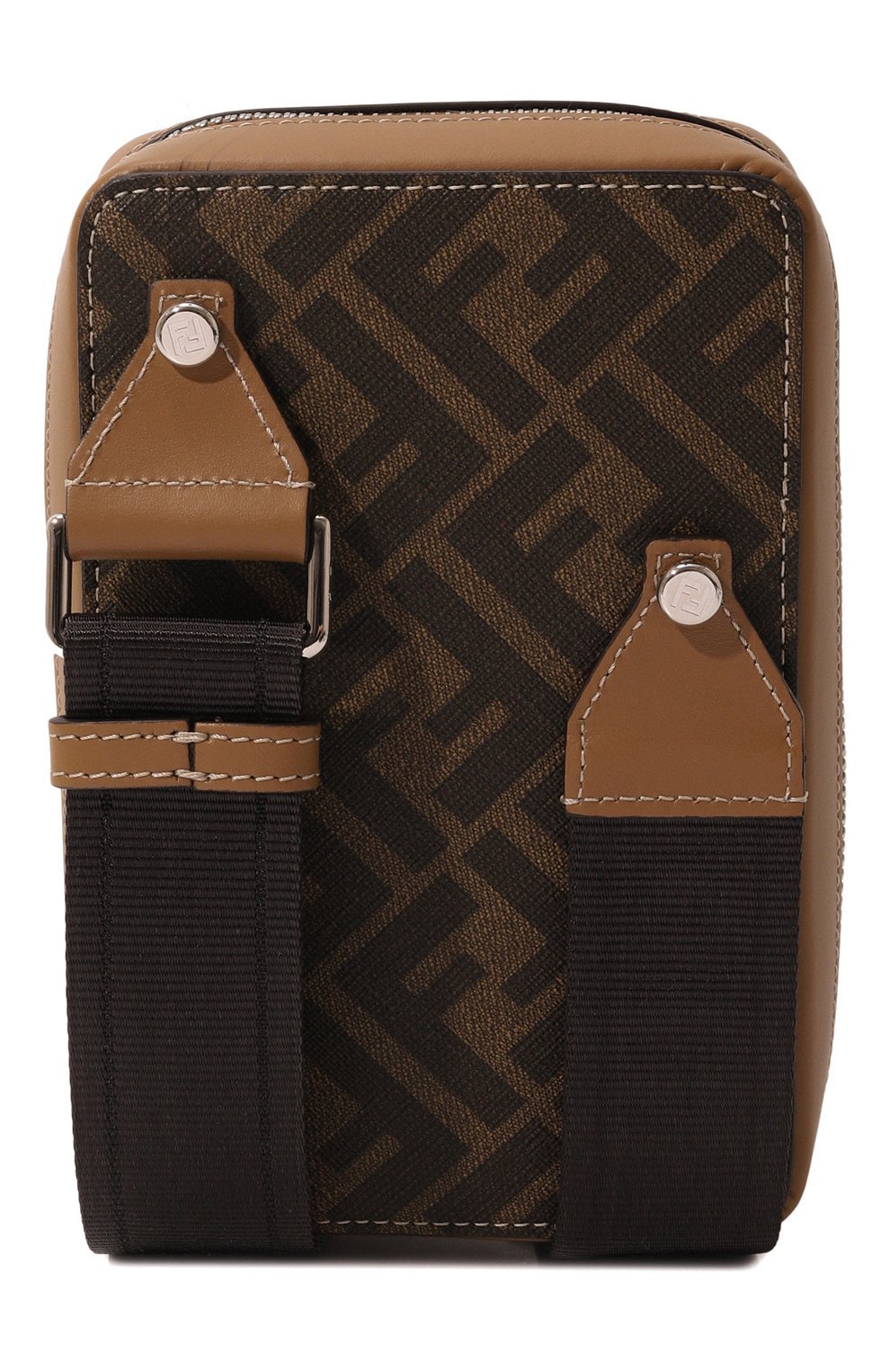 Сумка FENDI коричневого цвета по цене 132500 руб., арт. 7AS239 AFF2, фото 6 Сумка FENDI, арт. 7AS239 AFF2, фото 6