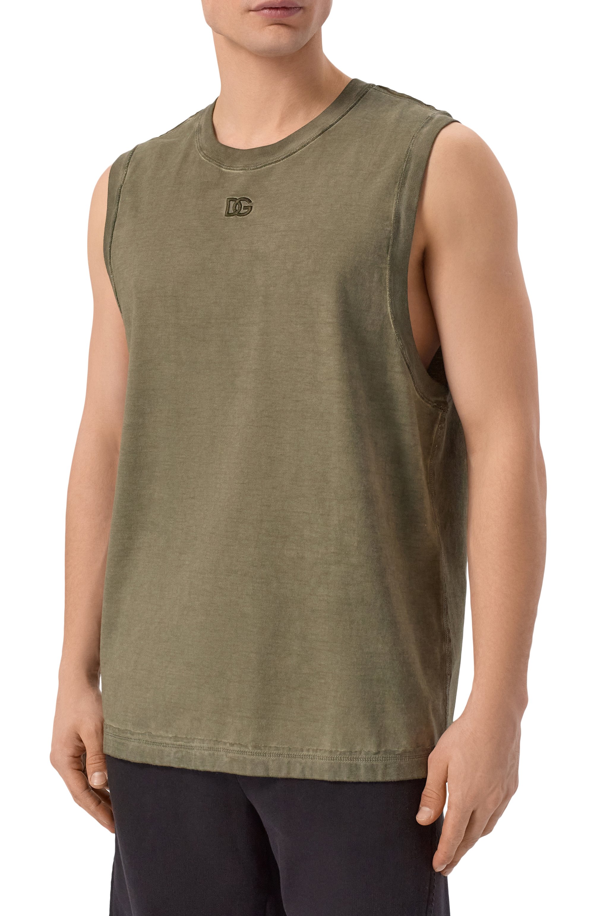 Хлопковая майка DOLCE & GABBANA, арт. G8TE9Z/G7PNS, фото 3