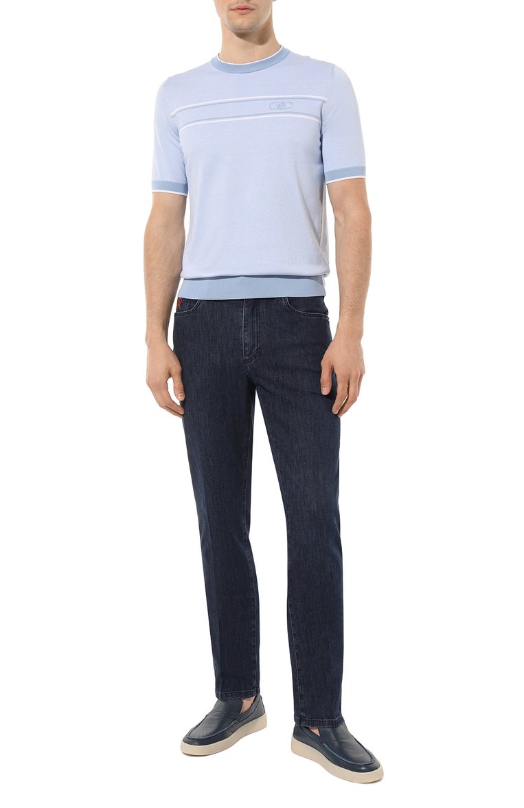 Джемпер из хлопка и шелка ZILLI, арт. MBZ-RN030-TW0T1/MC01, фото 2