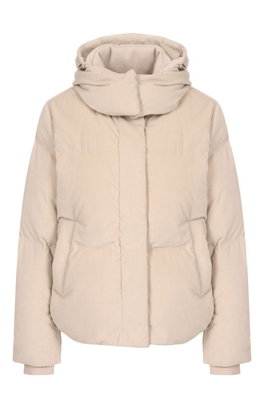 Вельветовый пуховик MVST M25.1MW.0013/5180 Бежевый M25.1MW.0013/5180