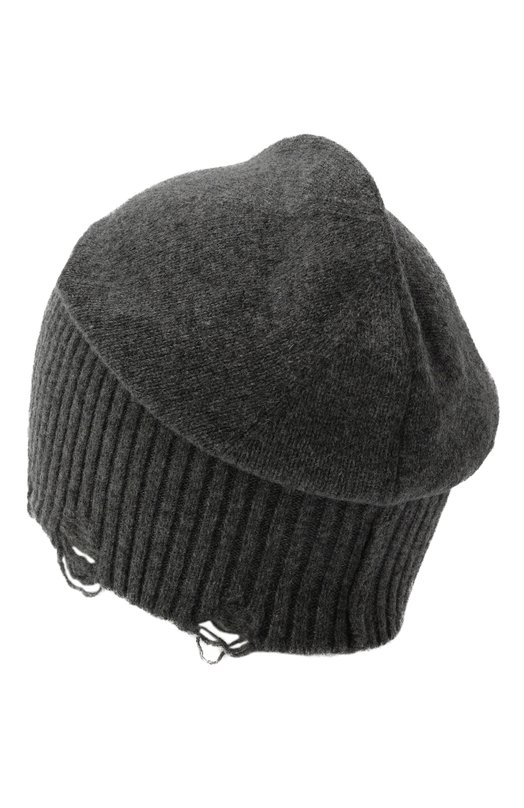 Шапка из шерсти и кашемира Andrea Ya'aqov 25MMAG11B/CASHMERE W00L Серый  25MMAG11B/CASHMERE W00L Фото 2