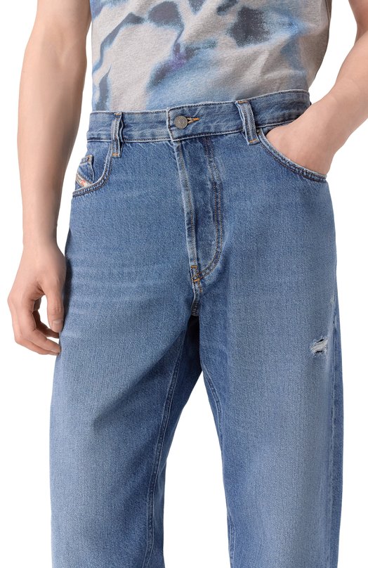 Джинсы 2024 D-Macs Diesel A18976/09N69 Голубой  A18976/09N69 Фото 5