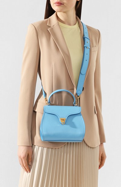 Сумка marvin COCCINELLE голубого цвета по цене 29750 руб., арт. E1 FP0 55 01 01, фото 5 Сумка marvin COCCINELLE, арт. E1 FP0 55 01 01, фото 5