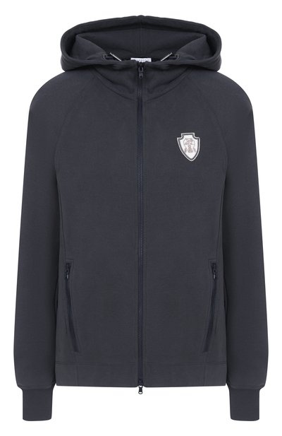 Женский хлопковая толстовка BRUNELLO CUCINELLI, арт. MN05NVD306