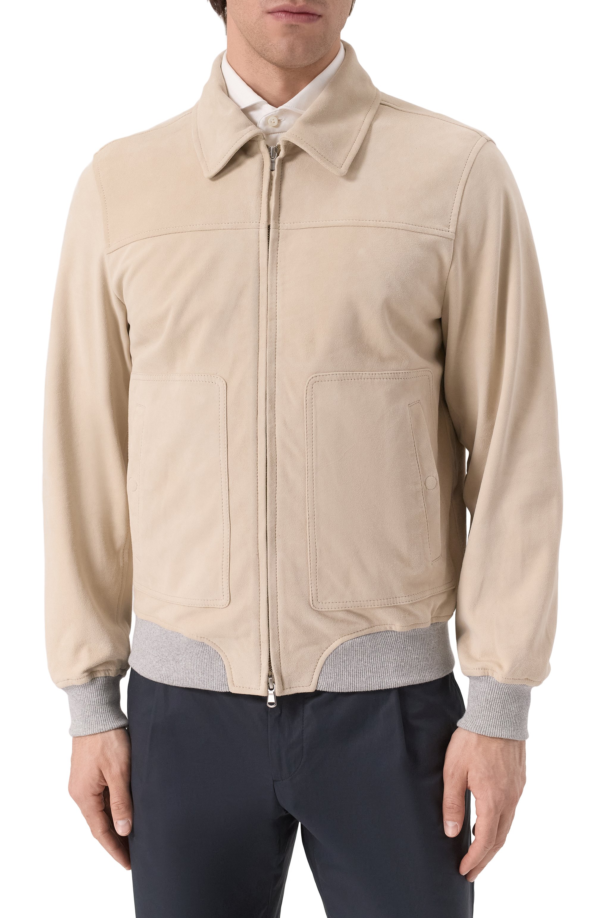 Замшевый бомбер L.B.M. 1911, арт. 9390/59005, фото 3