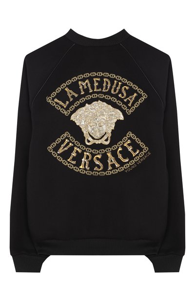 Шерстяной бомбер на молнии с вышивкой VERSACE, арт. YVMGB158/YML204/M-L, фото 2