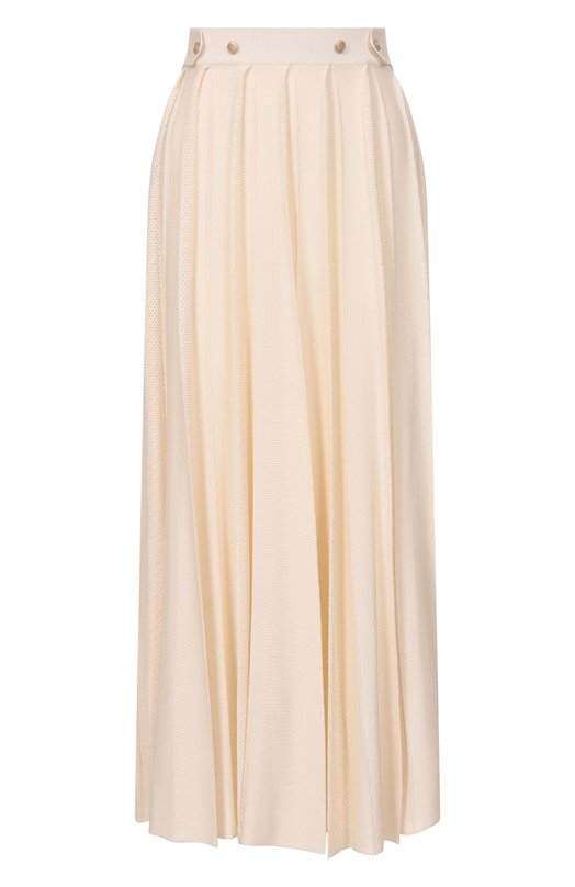 Юбка из шелка и вискозы Freeage S26.SK128.6070.101 Кремовый S26.SK128.6070.101