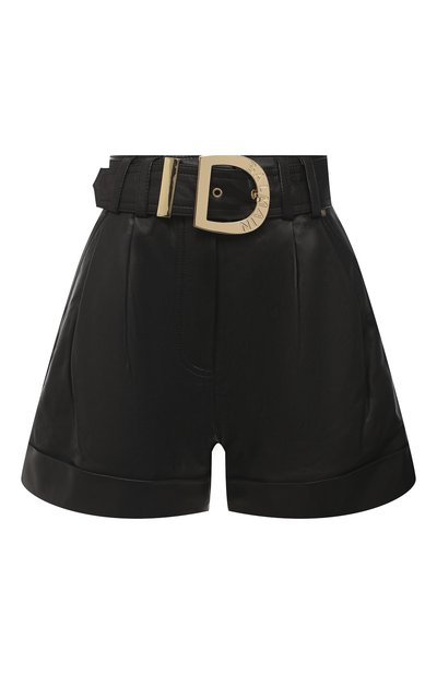 Женские кожаные шорты BALMAIN, арт. UF15817/L025