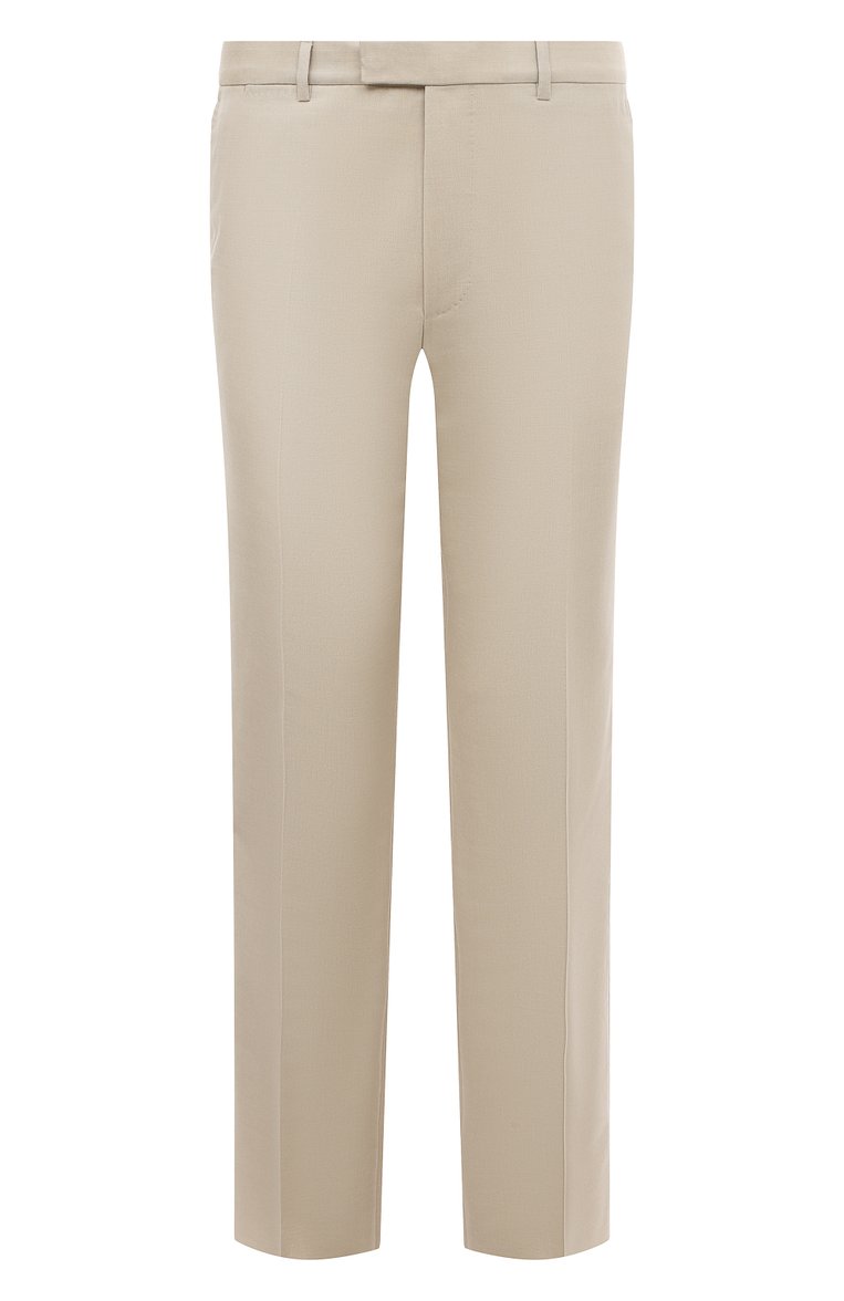 Брюки из хлопка и шерсти GUCCI, арт. 630141 ZAC3K, фото 1
