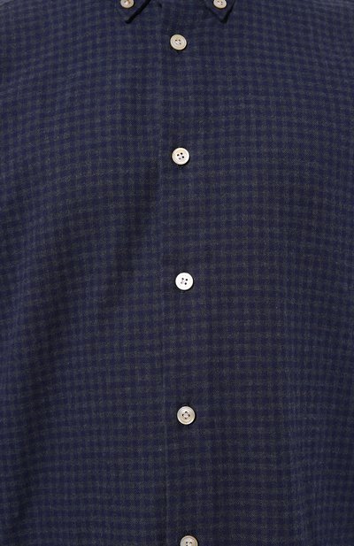 Хлопковая рубашка KITON, арт. UCIH0864309, фото 5