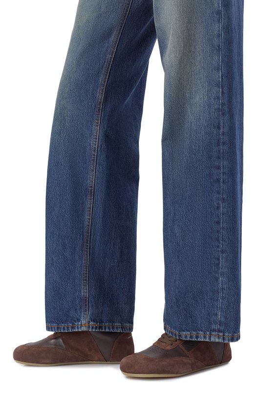 Кожаные кеды Anatomic MM6 S66WS0106/P6435 Коричневый  S66WS0106/P6435 Фото 2
