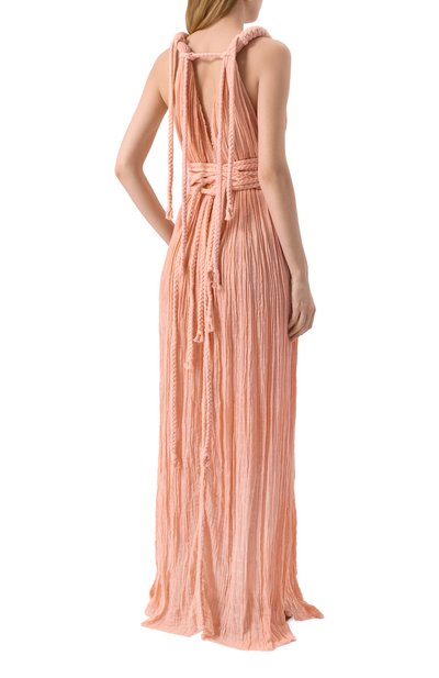 Хлопковое платье KASIA KULENTY, арт. SELENA G0WN, фото 4