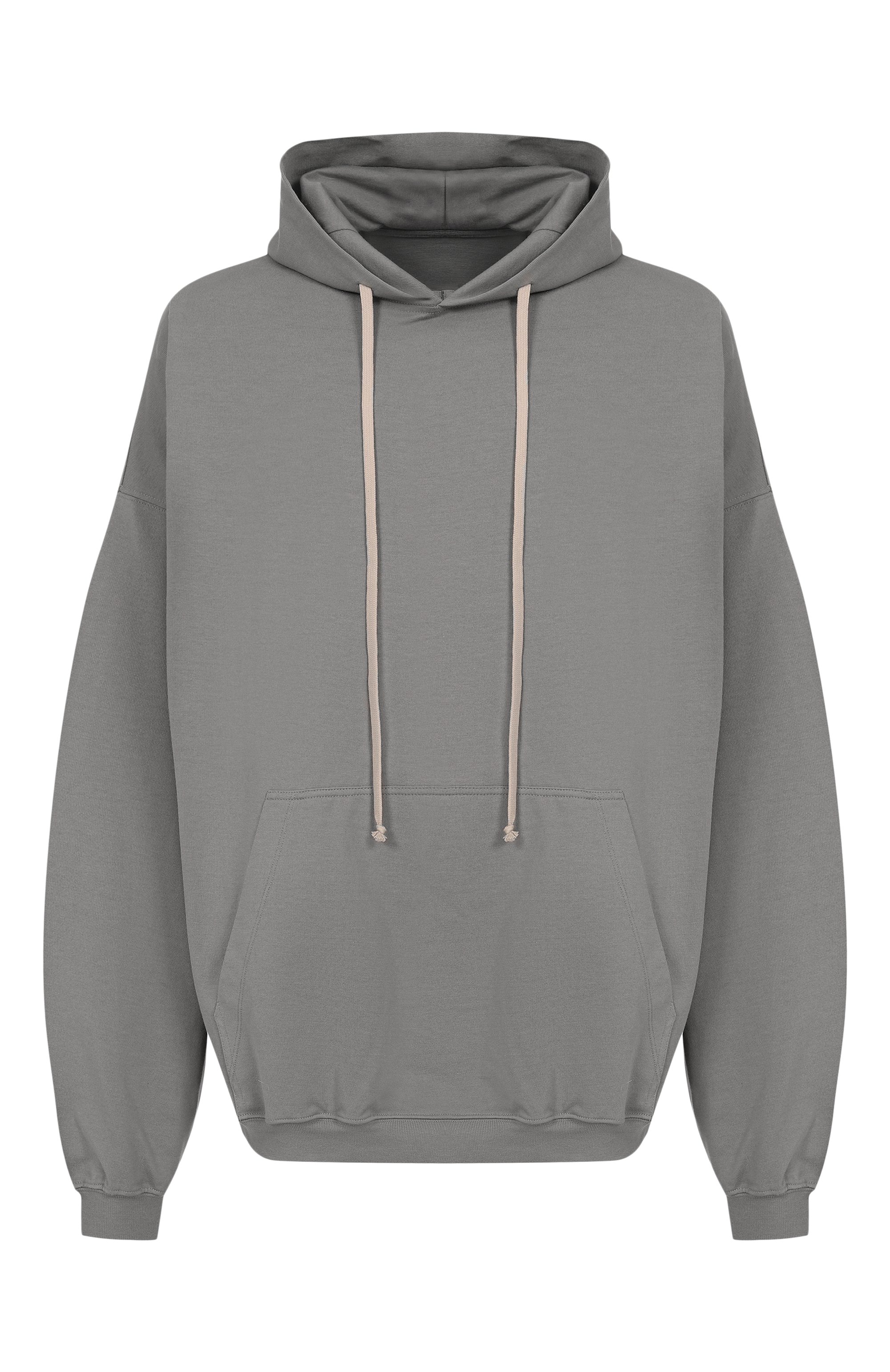 Хлопковое худи RICK OWENS, арт. RU01F2288/BA, фото 1