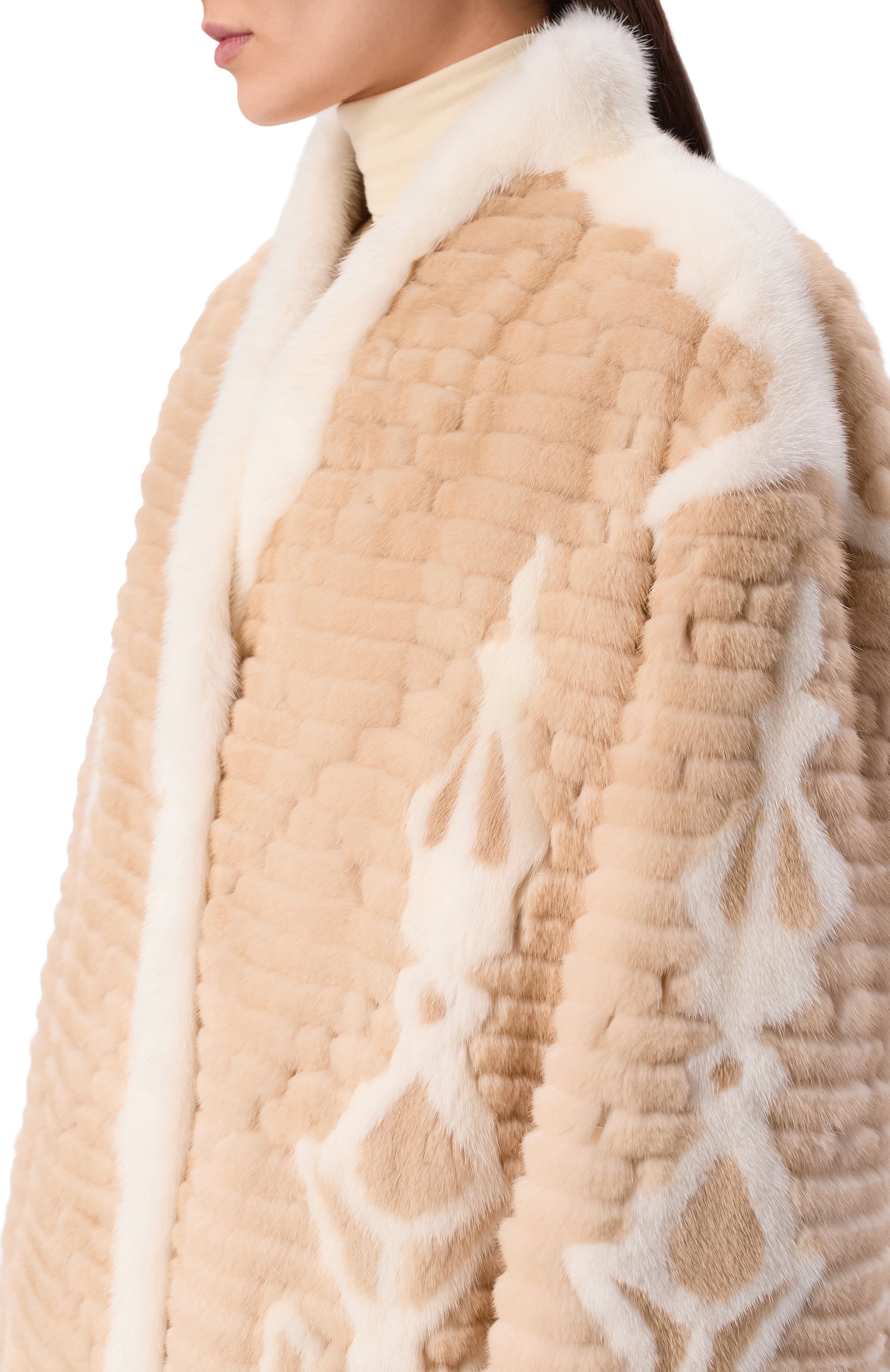 Шуба из норки AKHMADULLINA, арт. 1225.0FC608/FM130, фото 5