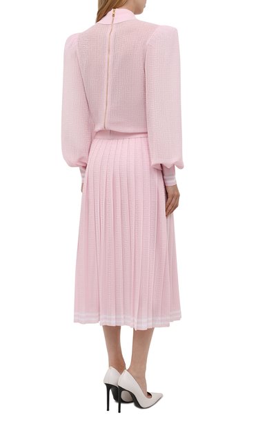 Платье из вискозы BALMAIN, арт. WF1RL020/K249, фото 4