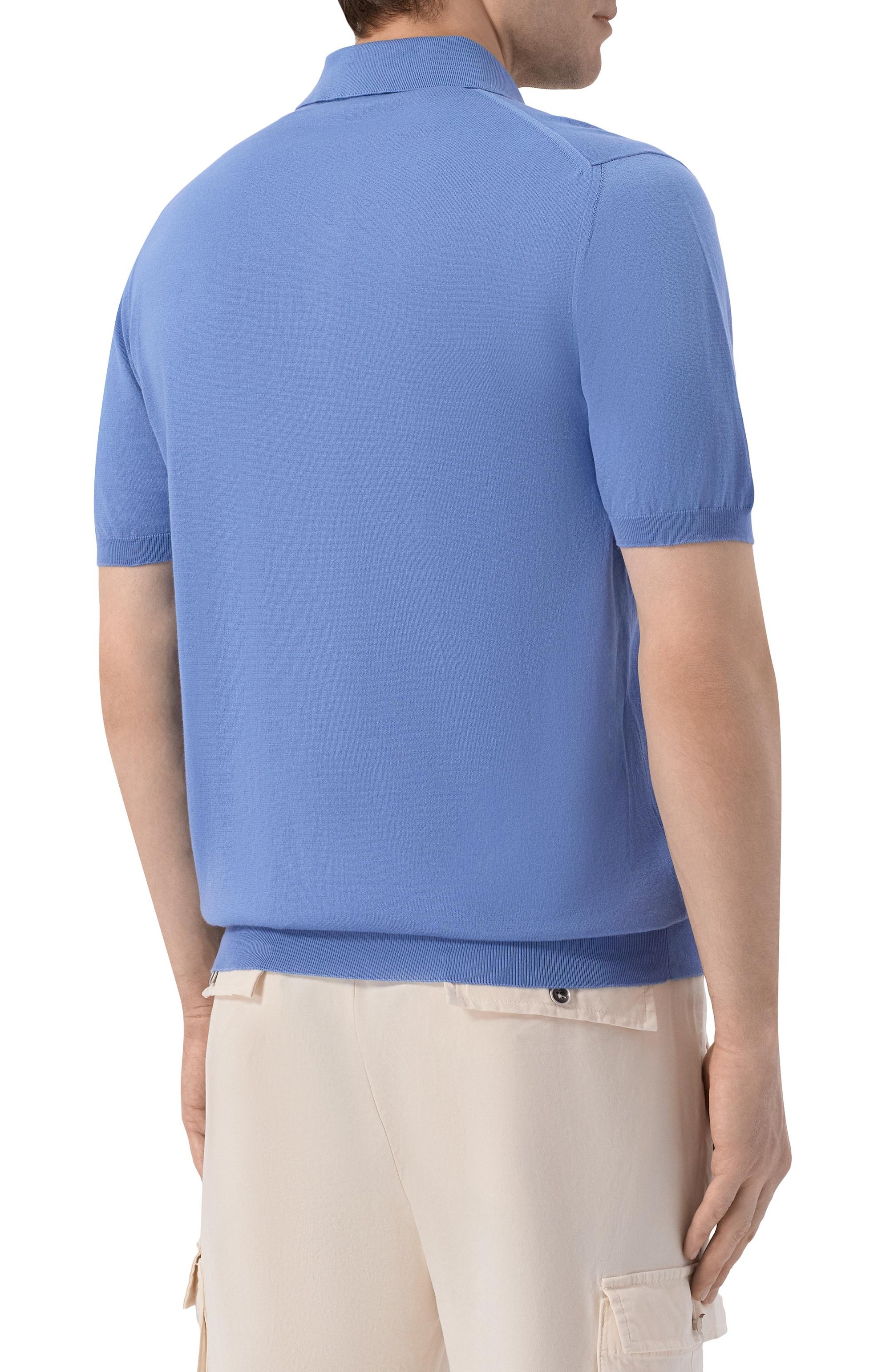 Хлопковое поло KITON, арт. UMKXX33_001, фото 4