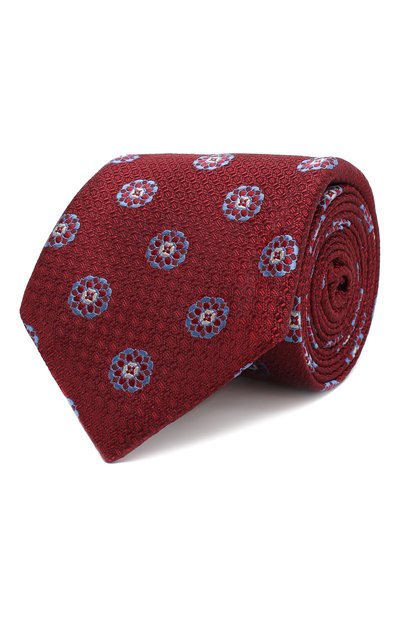 Мужской шелковый галстук CANALI, арт. 18/HJ02038