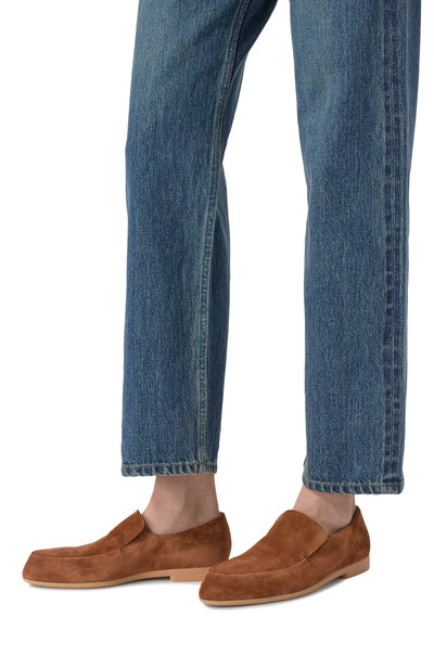 Замшевые лоферы JIL SANDER, арт. J15ZJ0034/P7590, фото 2