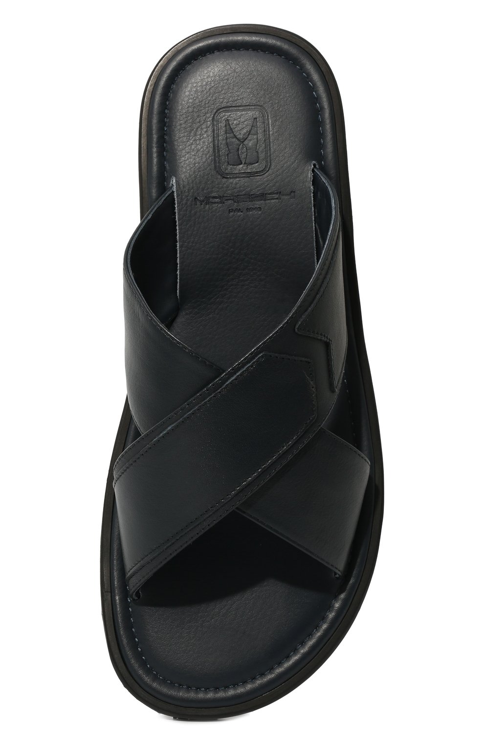 Кожаные шлепанцы MORESCHI, арт. 9392035/03/PERSAN/VITELLL0, фото 6