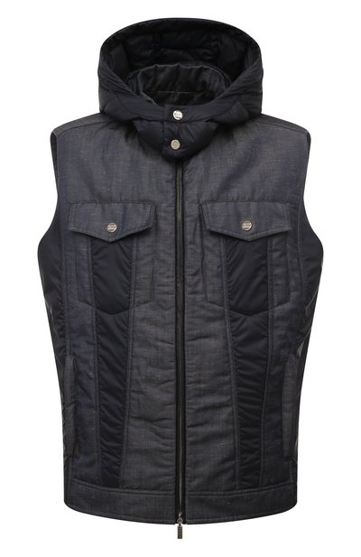 Мужской комбинированный жилет ZILLI, арт. 0DVR02M2014VLADNI_SET
