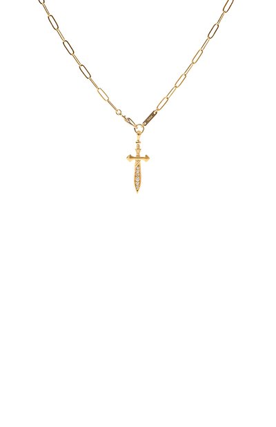 Колье HANKA_IN золотого цвета по цене 21250 руб., арт. FAL-SA-DAN-0.5M, фото 3 Колье HANKA_IN, арт. FAL-SA-DAN-0.5M, фото 3