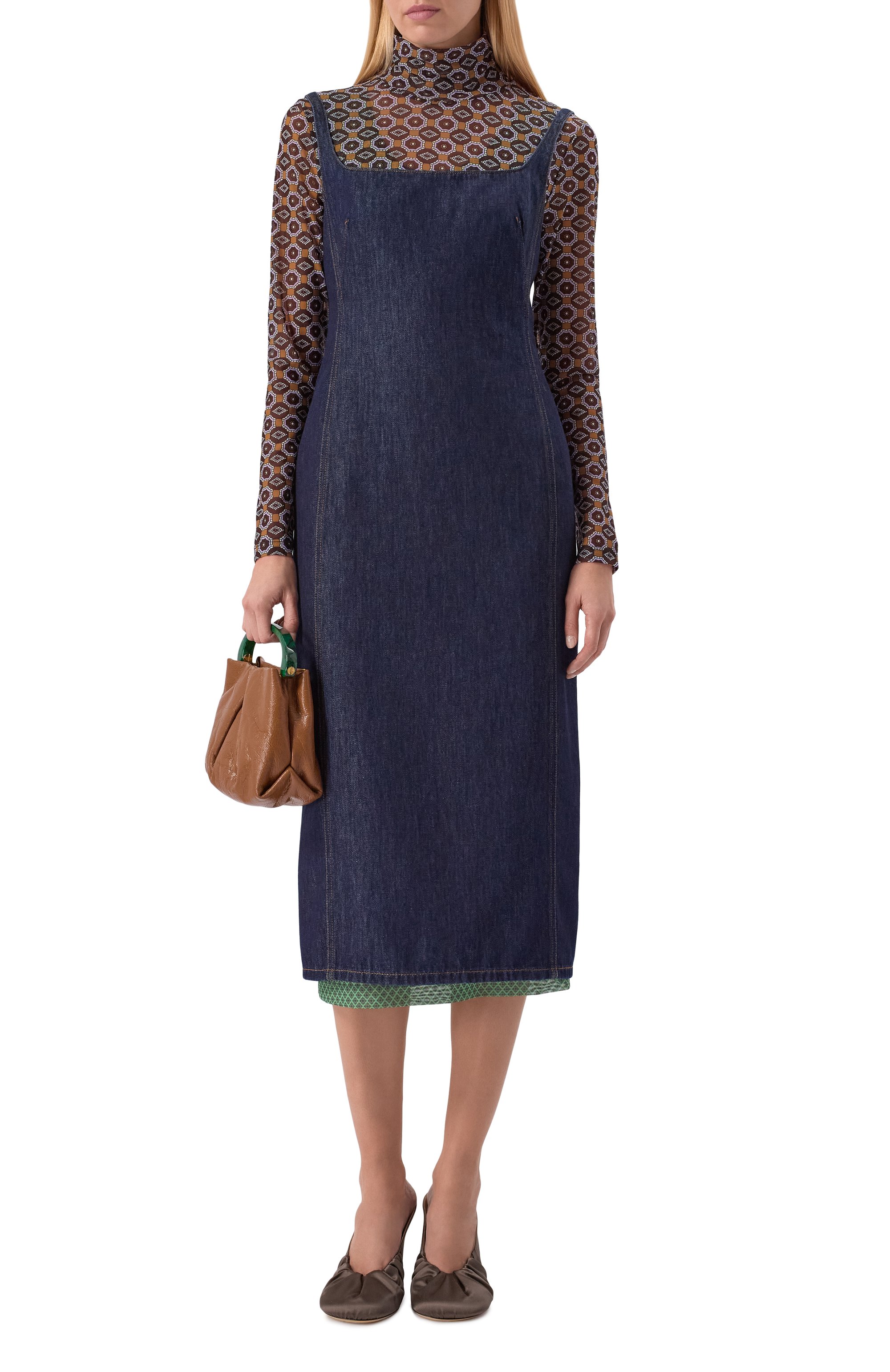 Джинсовое платье DRIES VAN NOTEN, арт. 252-011078-2381, фото 2