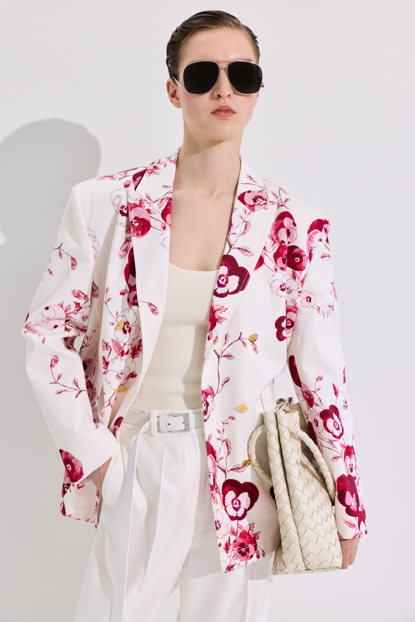 Хлопковый жакет GIAMBATTISTA VALLI, арт. 26SSPVCA6106/34PRI, фото 6