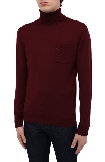 Шерстяная водолазка DSQUARED2, арт. S74HA1104/S16794, фото 3