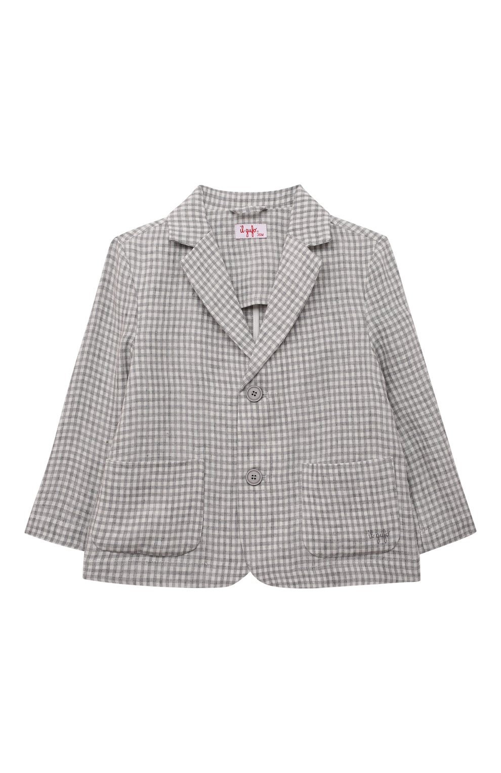 Льняной пиджак IL GUFO, арт. P23GB043L1012/24M, фото 1